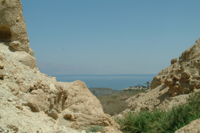 En Gedi overlooking the Dead Sea